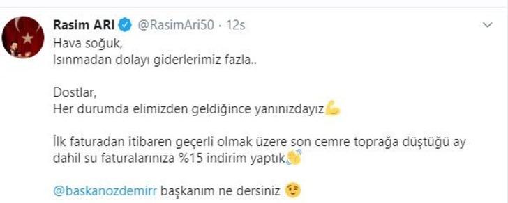Belediye başkanları Twitter'dan birbirine çağrıda bulundu, indirimler peş peşe geldi G1