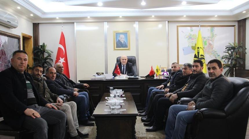 Kul&uuml;p Başkanlarından Başkan Pekmezci&rsquo;yi ziyaret