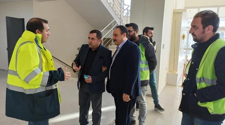 Daire Başkanı Oru&ccedil; Elbeyli il&ccedil;esinde