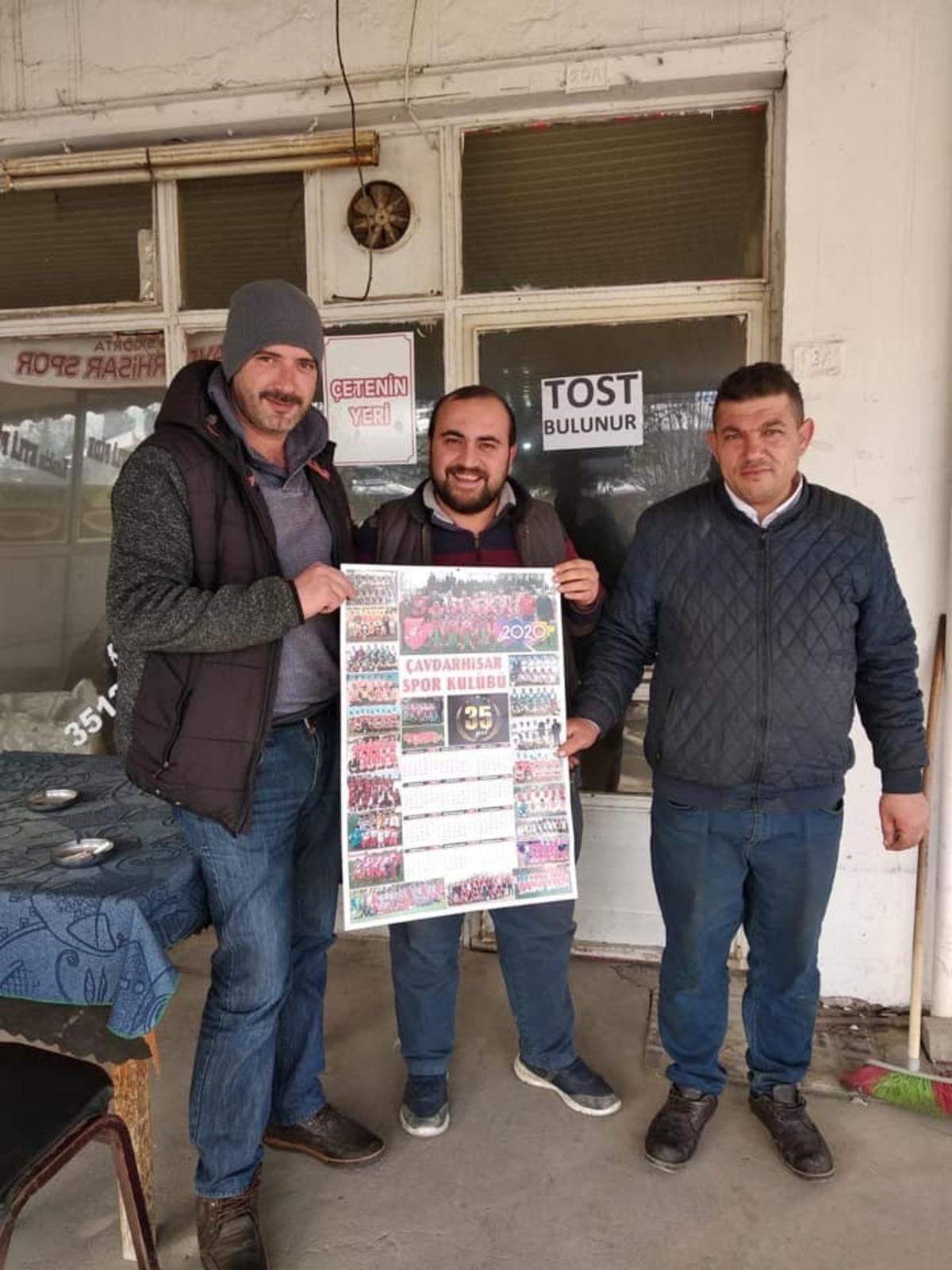 &Ccedil;avdarhisar halkı takımıyla tek y&uuml;rek