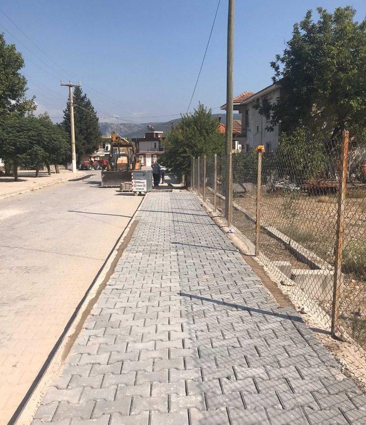 Döşemealtı’nda kilit taşı çalışmaları G2