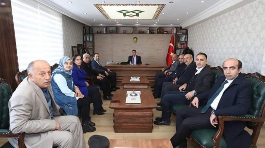 AK Parti heyetinden Kaymakam Öztürk’e ziyaret