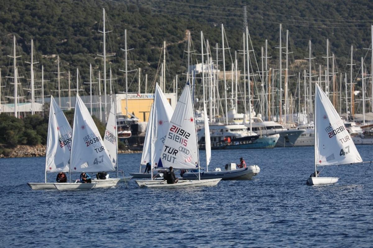 Bodrum&rsquo;da yelken eğitimleri devam ediyor
