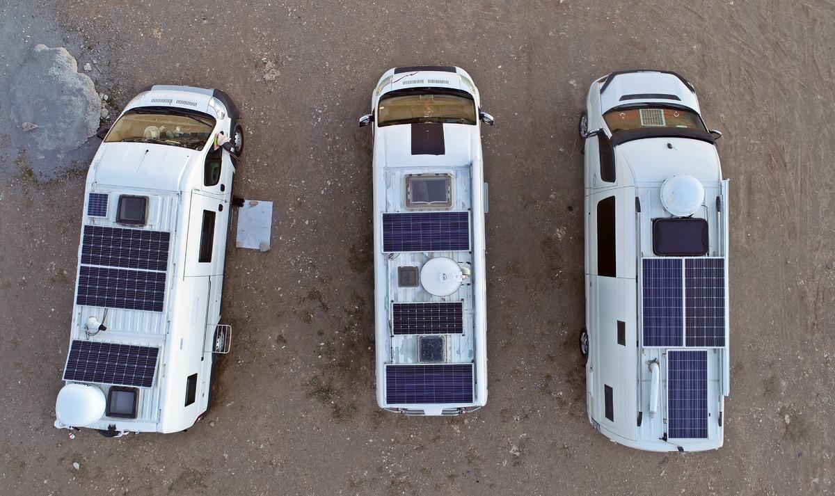 Antalya'da karavancıların 5 yıldızlı tatili kıskandırıyor