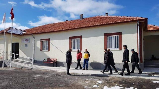 Büyük Toraman’a Sağlık Evi Yapıldı