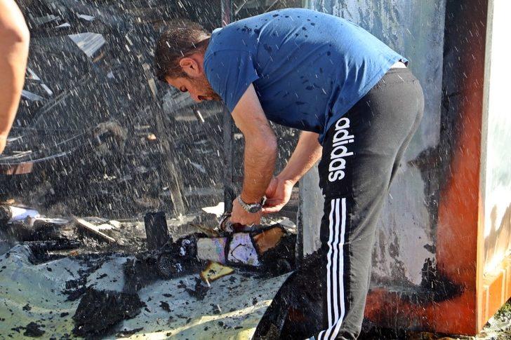 İnşaat işçileri paralarının yanışını izledi G5