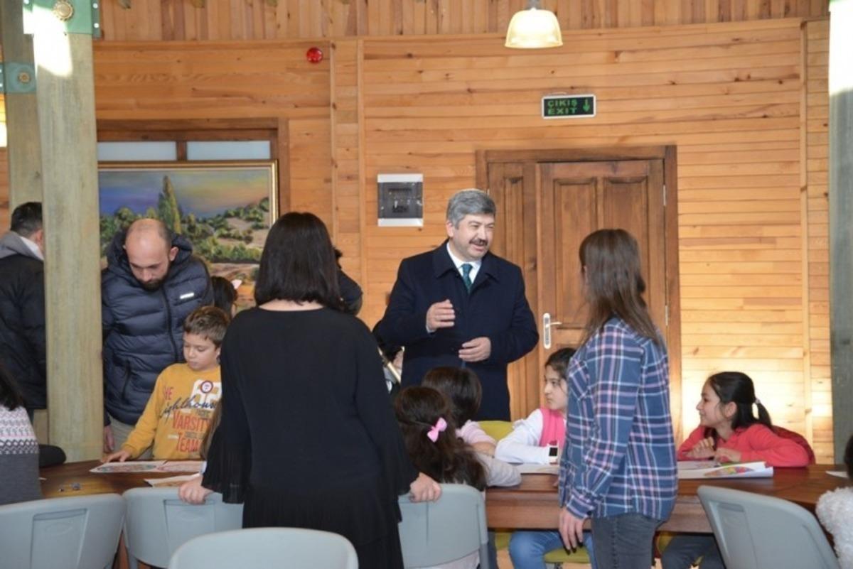 Gediz&rsquo;de &rsquo;&Ccedil;ocuk sanat at&ouml;lyesi&rsquo; etkinlikleri