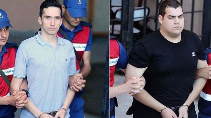 Edirne'de askeri yasak bölgede yakalanmışlardı! Yunan askerlerinin yargılanmasına devam edildi