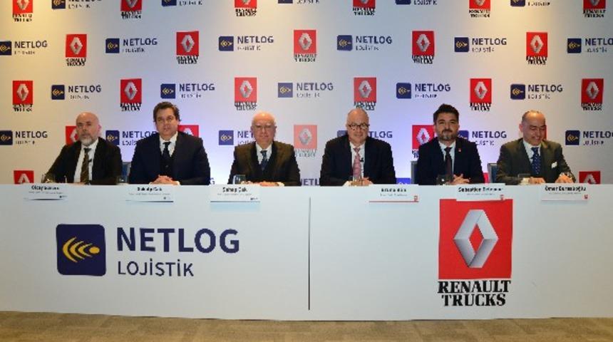 Renault Netlog Lojistik'e 150 adet çekici teslim etti