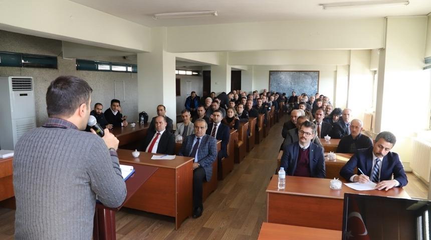 &ldquo;İş Sağlığı ve G&uuml;venliği&rdquo; bilgilendirme toplantısı yapıldı