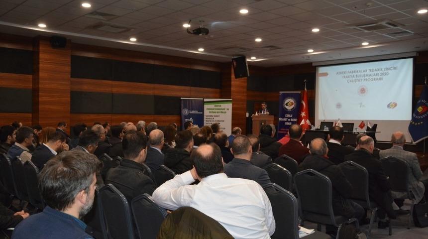 Askeri Fabrikalar Tedarik Zinciri Trakya &Ccedil;alıştayı, &Ccedil;orlu&rsquo;da ger&ccedil;ekleştirildi
