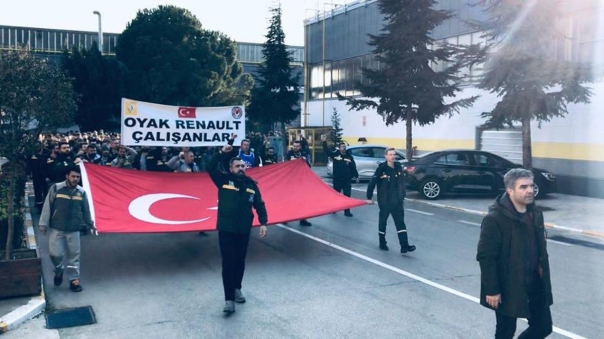 Oyak Renault&rsquo;dan iş&ccedil;ilere tehdit gibi uyarı