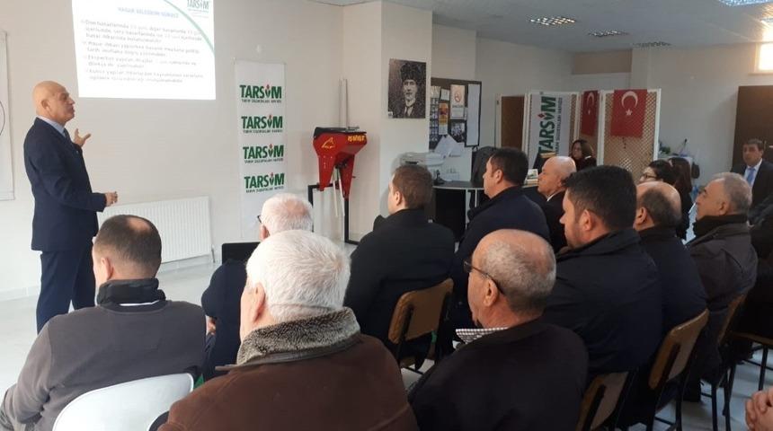 &Ccedil;ift&ccedil;ilere bilgilendirme toplantısı