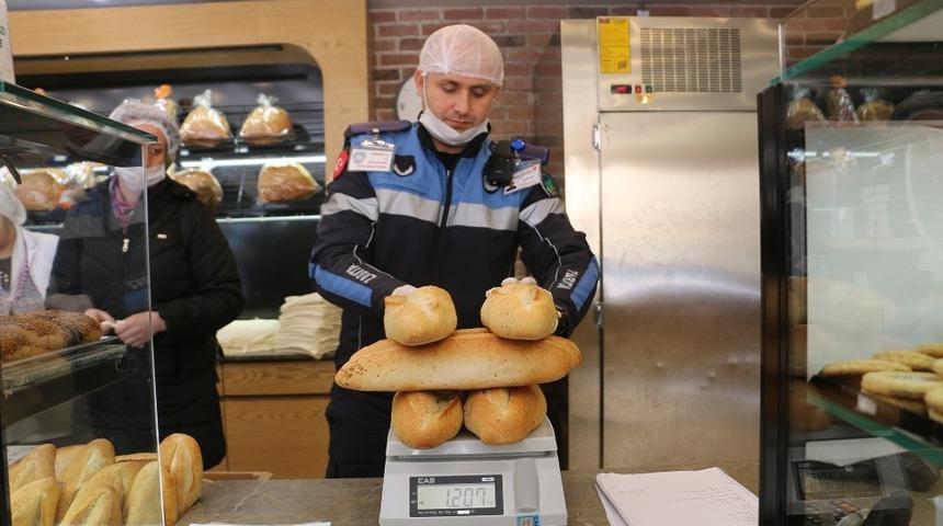 Bolu Belediyesi ekmek fırınlarını denetledi
