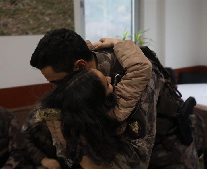 Rize'de, Suriye'den dönen Özel Harekat polislerine karşılama G5