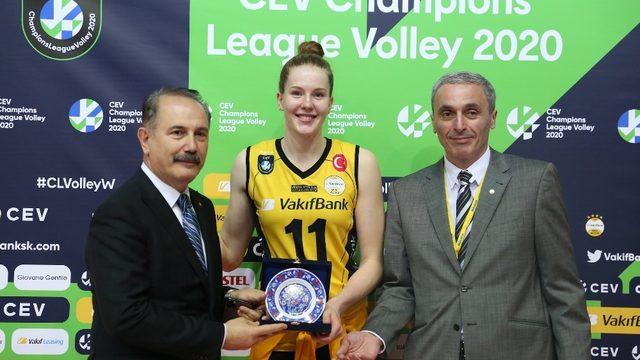 VakıfBank, Maribor’a set vermedi