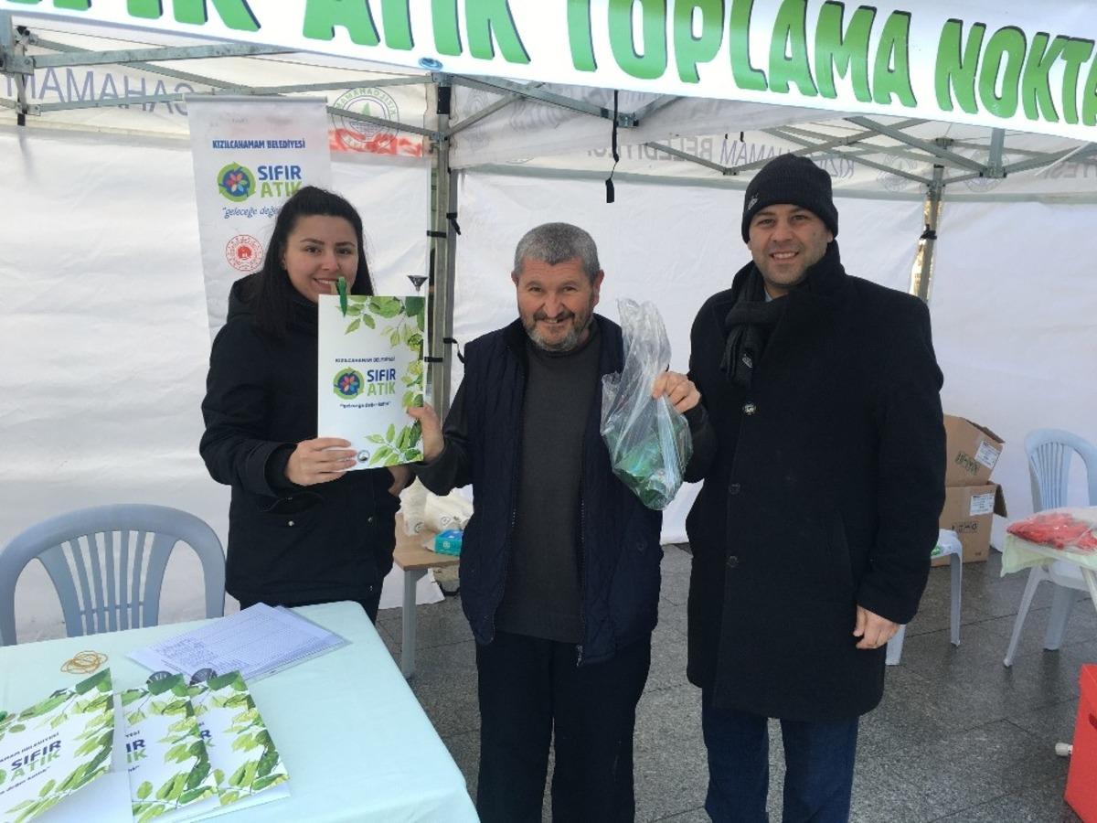 Kızılcahamam&rsquo;da sıfır atık kampanyası