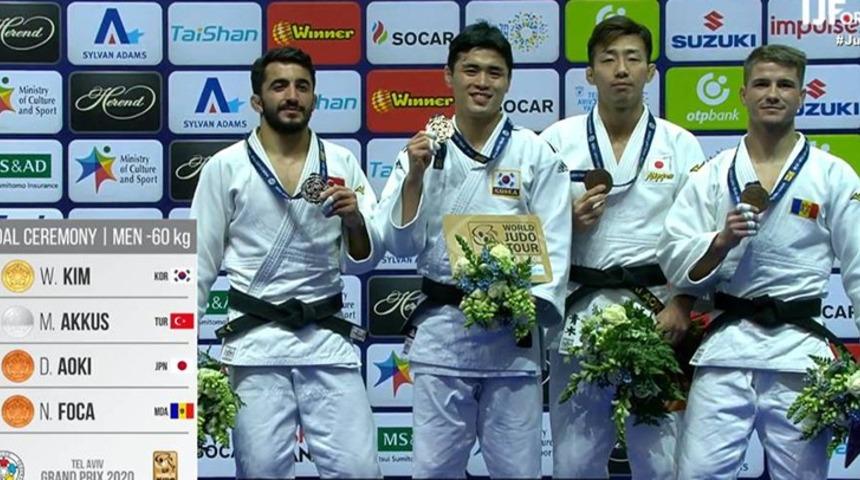 Milli judoculardan bir g&uuml;m&uuml;ş, bir bronz madalya