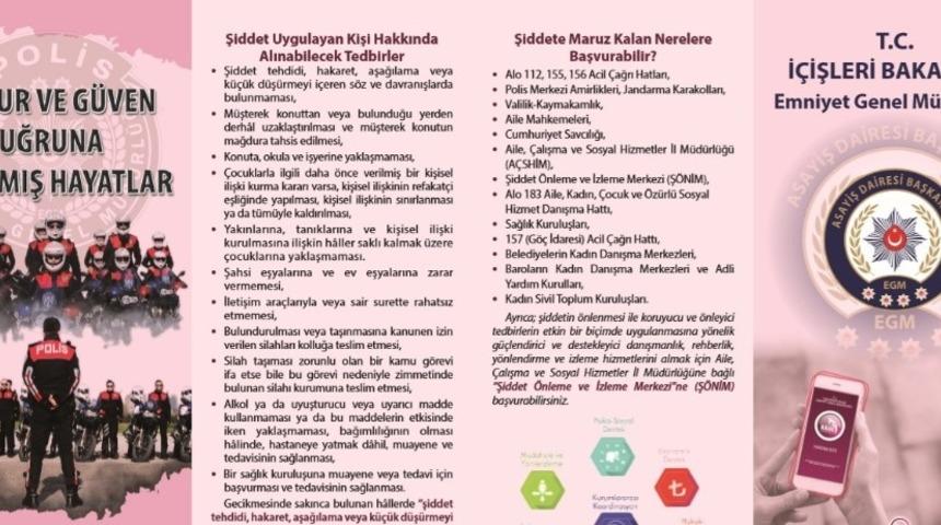 Emniyetten KADES desteği