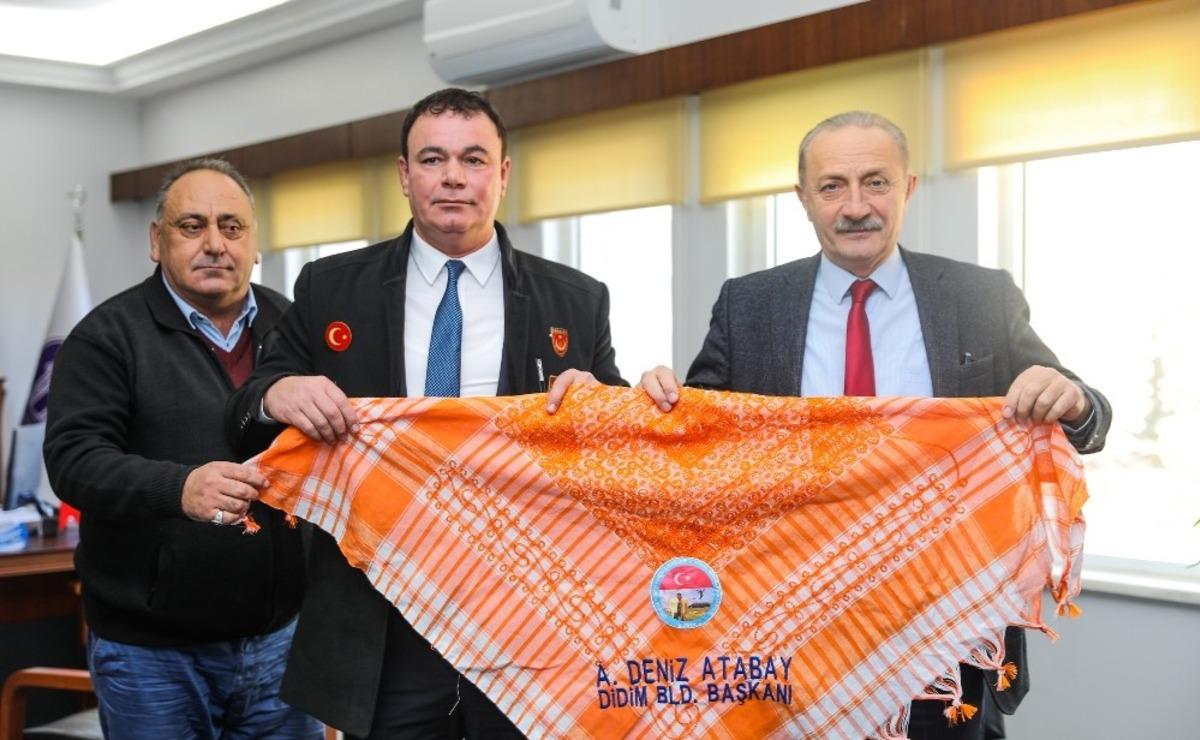 Y&ouml;r&uuml;klerden Başkan Atabay&rsquo;a ziyaret
