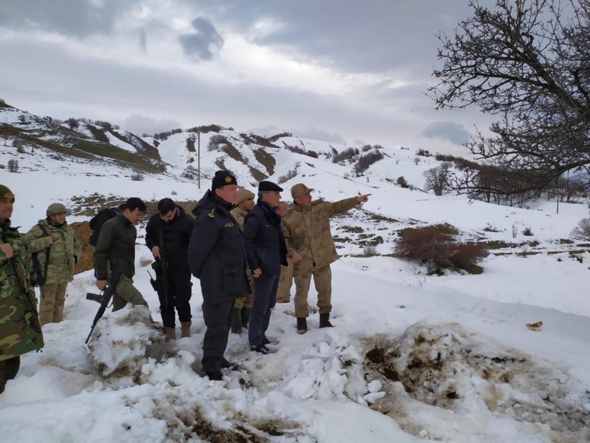 Kaymakam &Ouml;zkan&rsquo;dan operasyondaki birliklere ziyaret