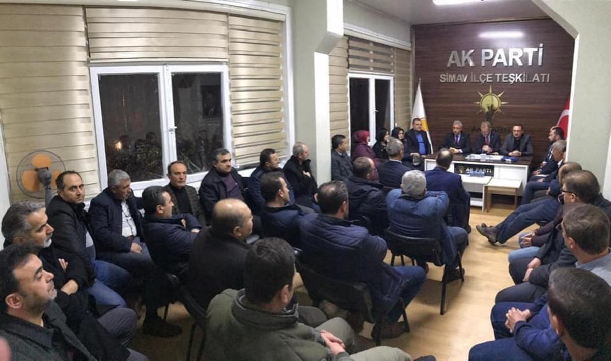 Başkan Sebahattin Ceyhun&rsquo;dan Simav ziyareti