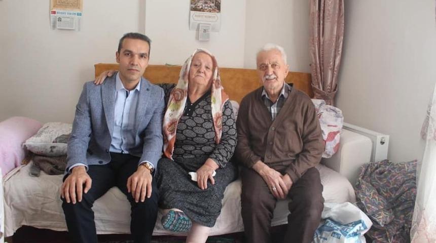Kaymakam &Ccedil;i&ccedil;ek: "Yaşlılarımızın duasını almak g&ouml;revimizdir"