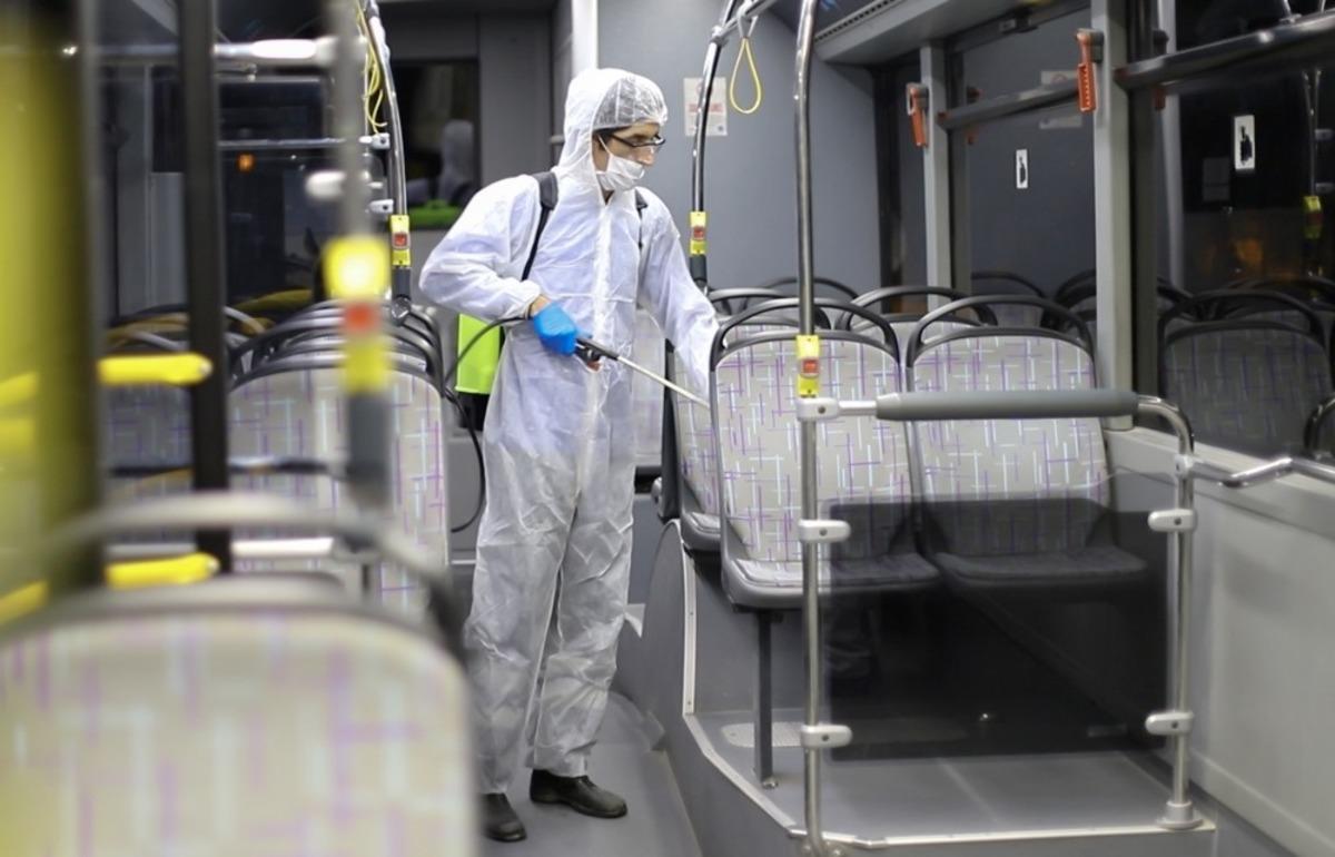 B&uuml;y&uuml;kşehir toplu taşıma ara&ccedil;larında grip &ouml;nlemi