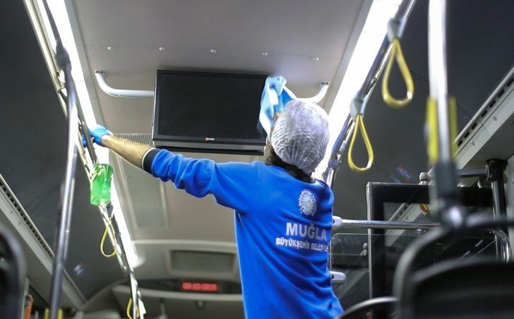 Büyükşehir toplu taşıma araçlarında grip önlemi G2