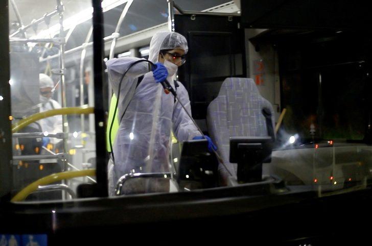 Büyükşehir toplu taşıma araçlarında grip önlemi G3