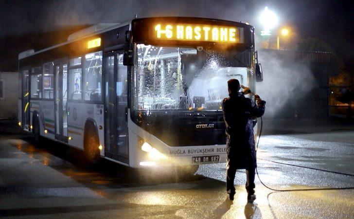 Büyükşehir toplu taşıma araçlarında grip önlemi G5