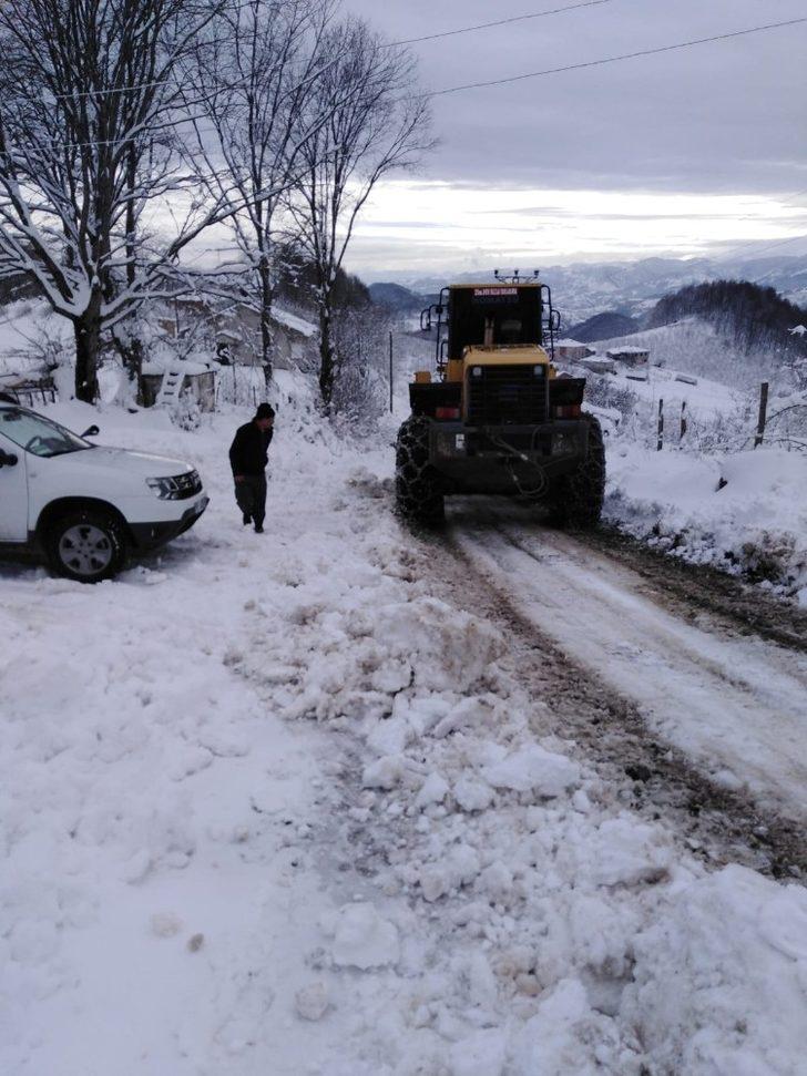 Çarşamba’da kar yağışı G3
