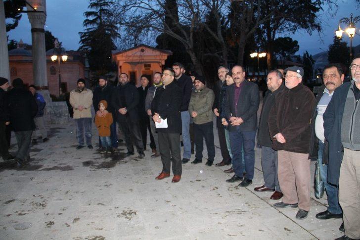 Kudüs Müftüsü’nün tutuklanması Amasya’da protesto edildi G2