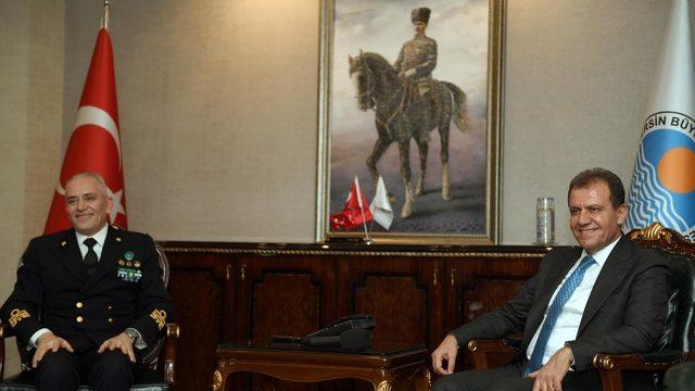 Başkan Seçer, NATO Komutanı Fantoni ile görüştü