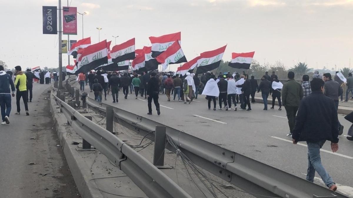 Irak&rsquo;ta bu kez ABD karşıtı protestolar başladı