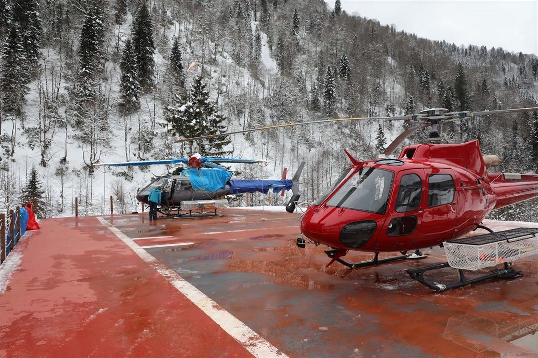 Heliski tutkunları Rize'de buluşuyor!