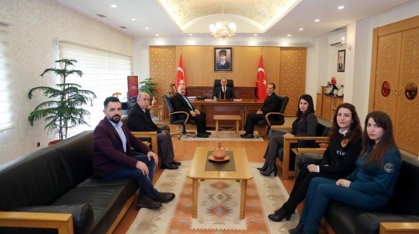 Vali G&uuml;naydın&rsquo;a &ldquo;D&uuml;nya G&uuml;mr&uuml;k G&uuml;n&uuml;&rdquo; ziyareti