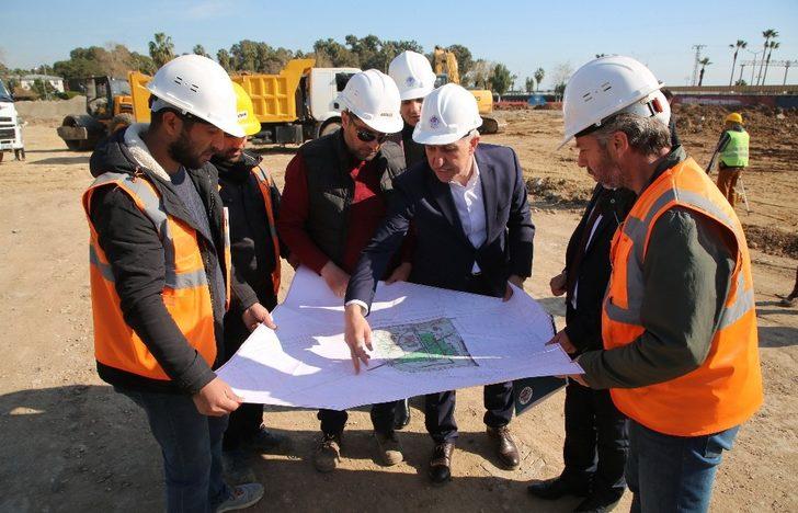 Başkan Gültak, Millet Bahçesi arazisindeki çalışmaları inceledi G2