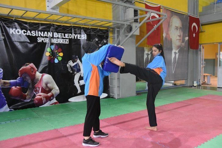 Sporun merkezi Kocasinan’da sporcular tek yumruk G3