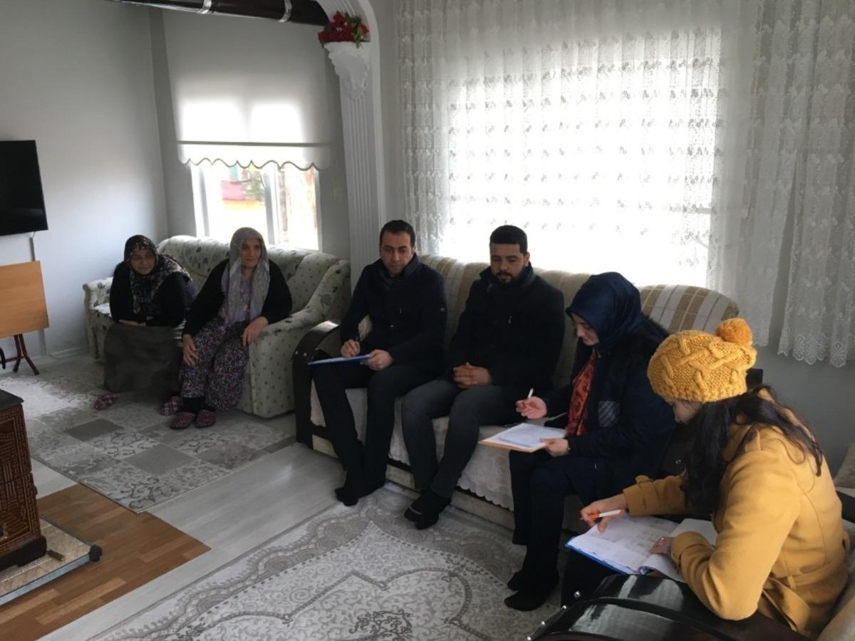 A&ccedil;ık Kapı Biriminden yerinde tespit