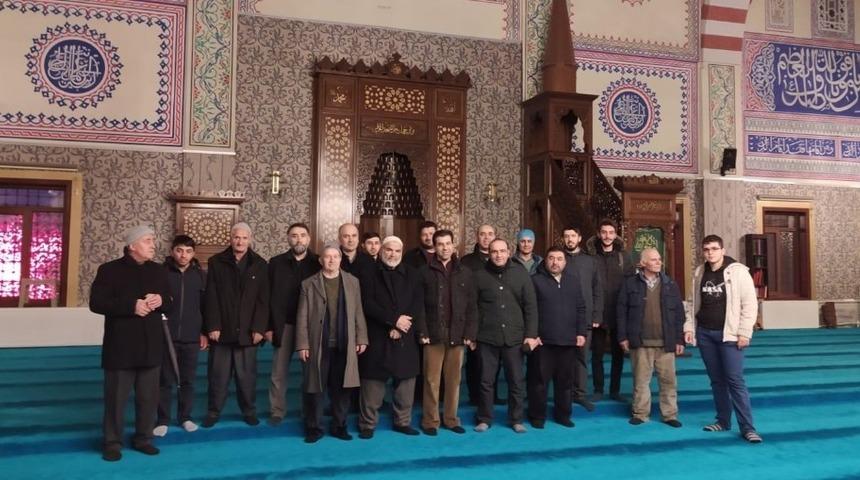 Van SDİ &uuml;yeleri sabah namazında bir araya geldi