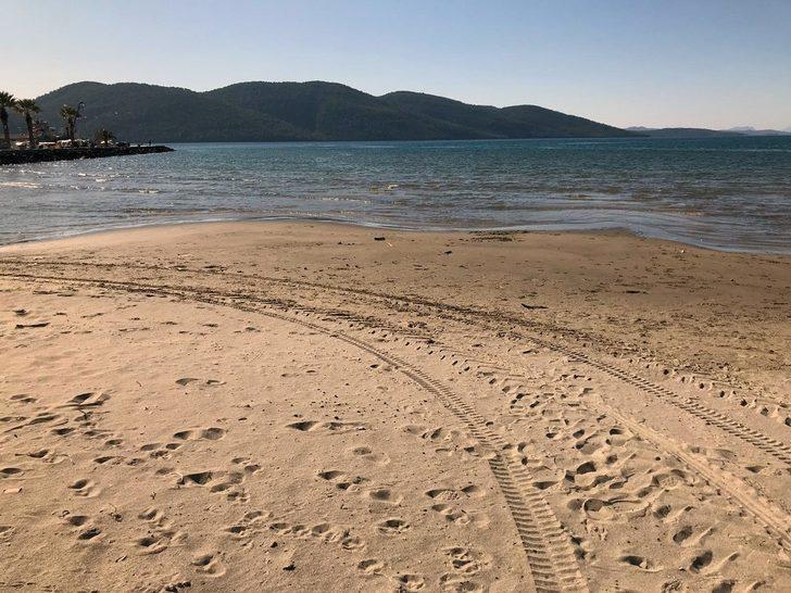 Muğla'da deniz suyu 30 metre çekildi G5