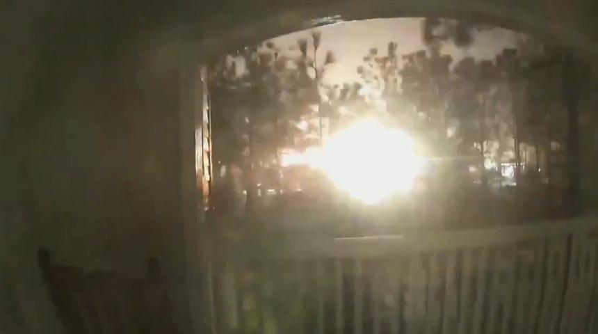 ABD'de patlama! Kilometrelerce öteden duyuldu