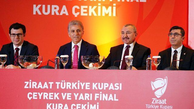 Ziraat Türkiye Kupası’nda çeyrek ve yarı final eşleşmeleri belli oldu