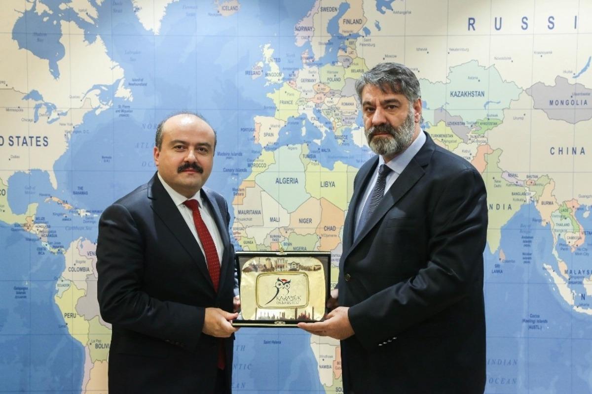 Tarım ve Orman Bakan Yardımcısı Fatih Metin&rsquo;den Rekt&ouml;r Polat&rsquo;a ziyaret