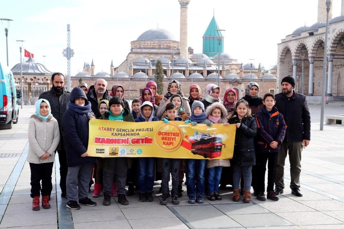 Konyalı &ouml;ğrencilerin yarıyıl tatili dolu dolu ge&ccedil;iyor