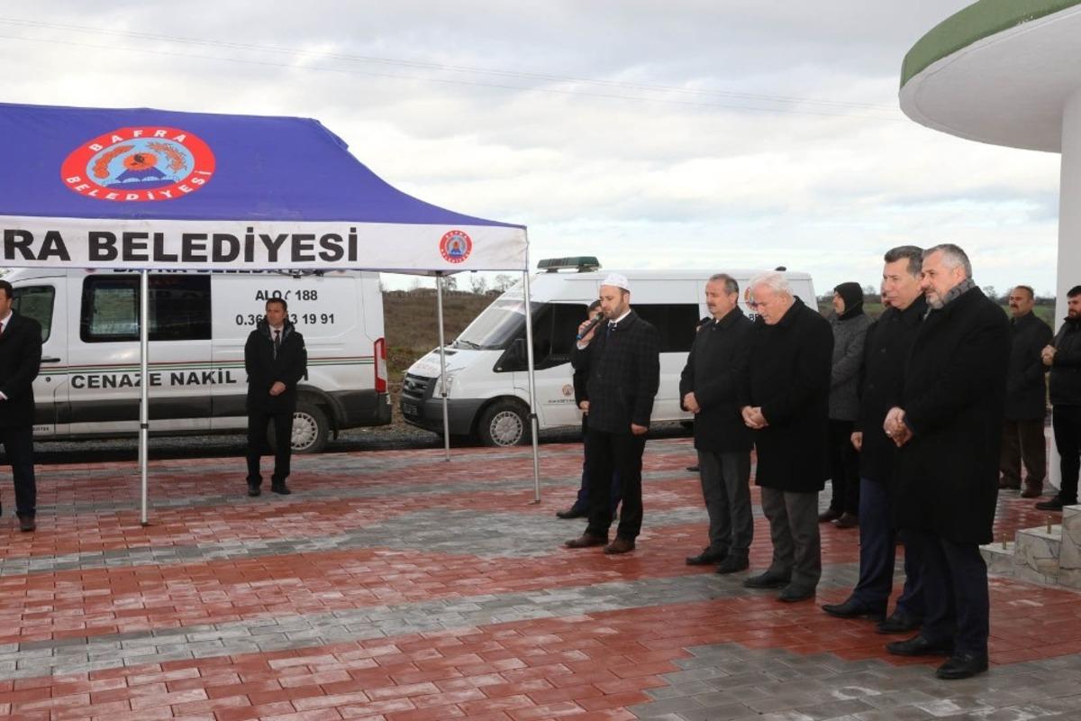 Yakıntaş Mezarlığı Mescidi dualarla a&ccedil;ıldı