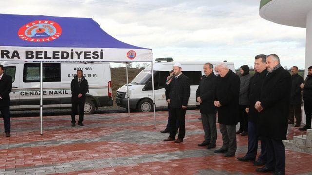 Yakıntaş Mezarlığı Mescidi dualarla açıldı