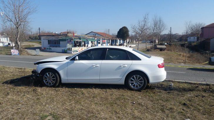 Edirne'de kaza; Uzunköprü Milli Eğitim Müdürü Akman ile 2 kişi yaralandı G1