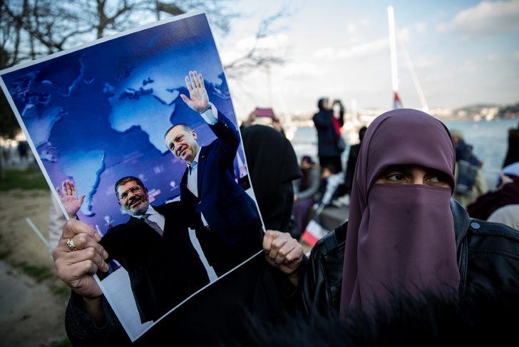 Mısır Konsolosluğu önünde eylem G4